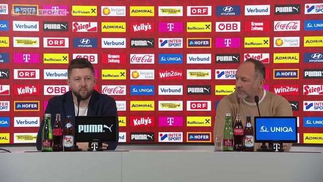 ÖFB-Pressekonferenz: Frauen-Teamkader Bekanntgabe aus Wien