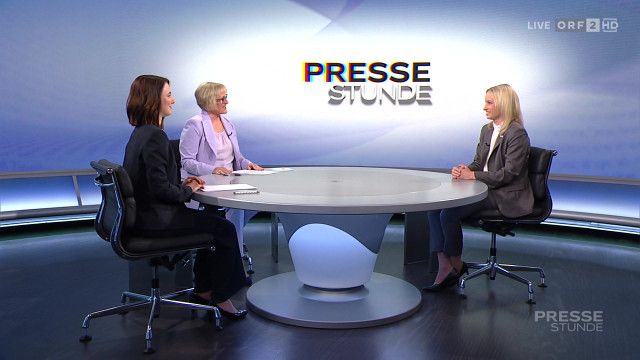 Pressestunde: mit Michaela Schmidt, Staatssekretärin und Regierungskoordinatorin, SPÖ