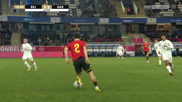 Fußball U21 EM-Qualifikation: Belgien - Österreich, Highlights