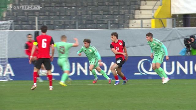 Fußball U21 EM-Qualifikation: Österreich - Belarus, Highlights