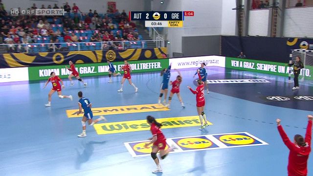 Handball Damen EM-Qualifikation: Österreich - Griechenland, Highlights aus Linz