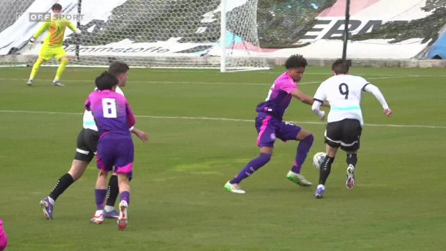 Fußball U19 EM-Qualifiaktion: Österreich - Deutschland aus Wr. Neustadt