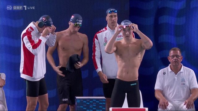 Schwimm-EM 2026 Paris: Tag 5 Vormittag