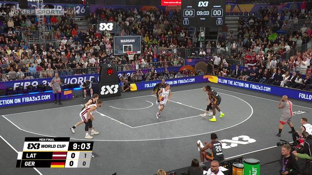 Basketball 3x3 Weltmeisterschaft 2026, Tag 7 aus Warschau