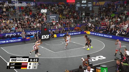 Basketball: 3x3-Weltmeisterschaft Basketball: 3x3-Weltmeisterschaft Folge 35: Basketball 3x3 Weltmeisterschaft 2026, Tag 7 aus Warschau