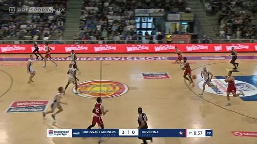 Basketball: Superliga Herren Basketball: Superliga Herren Folge 88: Basketball Superliga der Herren: Unger Steel Gunners Oberwart - BC Vienna aus Oberwart