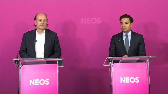 Pressekonferenz der NEOS: "Klimagesetz schafft klaren Rahmen für Österreichs Zukunft"