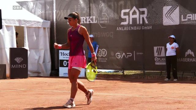 Tennis ITF W100 Amstetten 2026: Highlights Tag 3