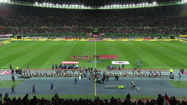 Fußball Länderspiel: Österreich - Südkorea