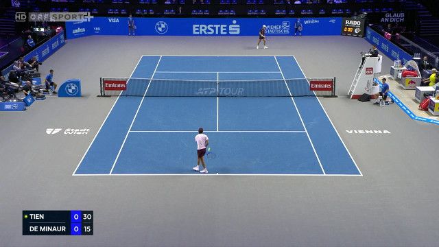 Tennis: Erste Bank Open 2026 - Highlights von Tag 3 aus Wien