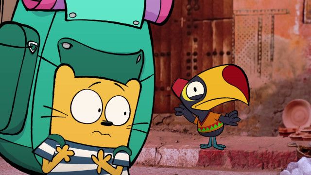 Die Ollie & Moon Show: Ein wackeliges Wüstenschiff