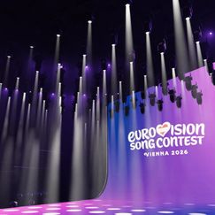 Song Contest-Bühne vor Fertigstellung