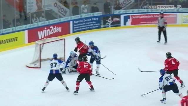 Eishockey Länderspiel: Österreich - Italien