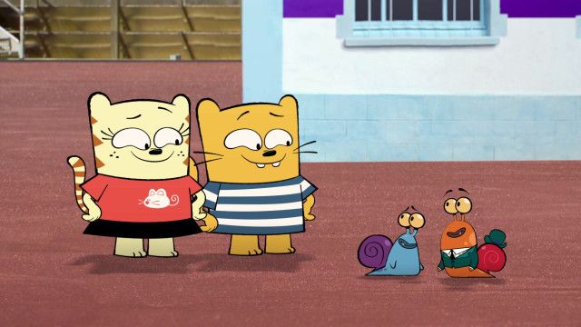 Die Ollie & Moon Show: Klebrige Katzen