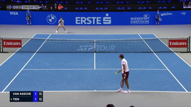 Tennis: Erste Bank Open 2026 - Highlights von Tag 1 aus Wien