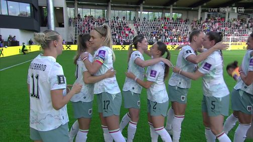 Fußball: Frauen WM-Qualifikation Fußball: Frauen WM-Qualifikation Folge 8: FIFA Frauen WM-Qualifikation: Österreich - Slowenien