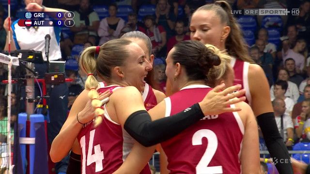 Volleyball-EM Damen 2026: Griechenland - Österreich