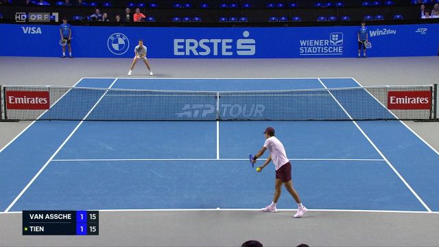 Tennis: Erste Bank Open Wien 2026 - Highlights Tag 1