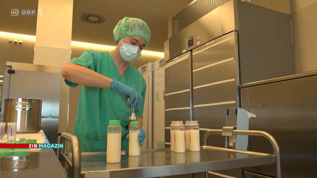 ZIB Magazin: Muttermilchspende als Alternative zum Stillen
