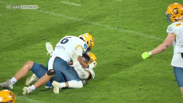 American Football AFL - Austrian Bowl: Danube Dragons - Graz Giants, Highlights