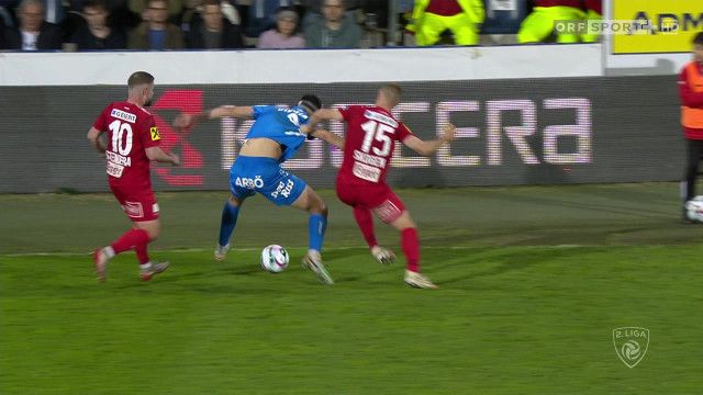 Fußball 2. Liga: FAC Wien - SKN St. Pölten, Highlights