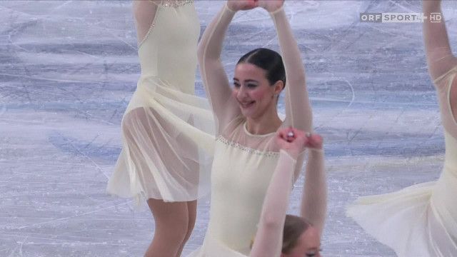 Synchroneiskunstlauf-WM 2026: Kür, Highlights aus Salzburg