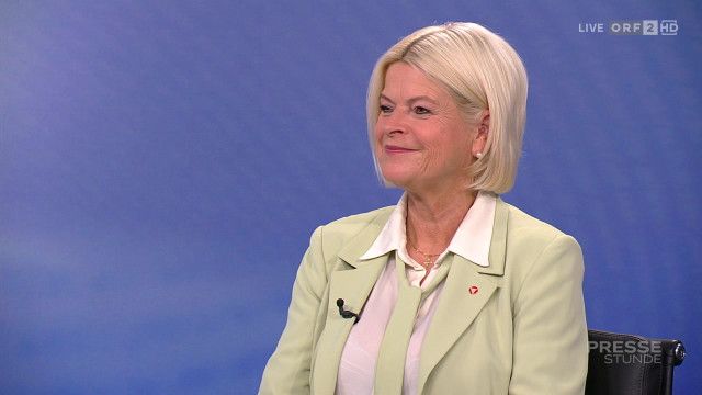Pressestunde: mit Klaudia Tanner, Bundesministerin für Landesverteidigung, ÖVP