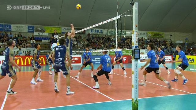Volleyball Herren AVL 4. Finalspiel: Ried/Innkreis - Hartberg