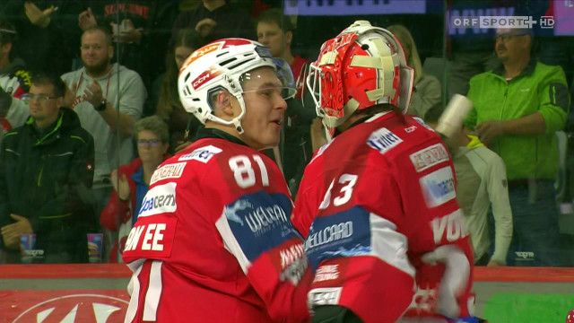 Eishockey ICE Hockey League: KAC - VSV, Highlights