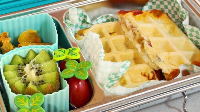 Mini Spezial: Jausenbox Pizzawaffeln