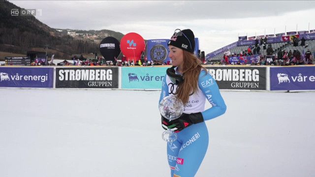 Skiweltcup Finale: Super-G der Damen Lillehammer