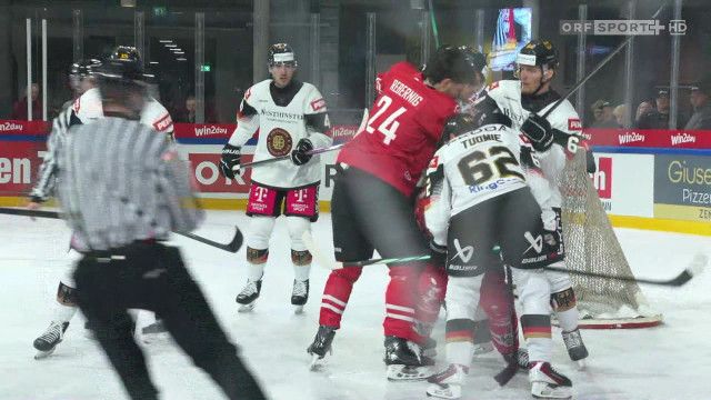 Eishockey Länderspiel: Österreich - Deutschland
