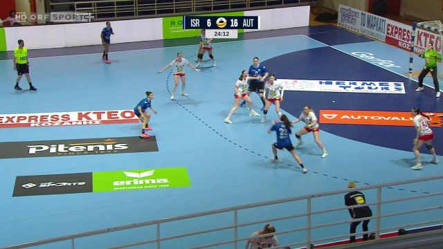 Handball Damen EM-Qualifikation: Israel - Österreich, Highlights