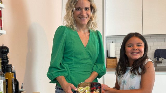 Meine Jausenbox: Gurken-Toast-Maki