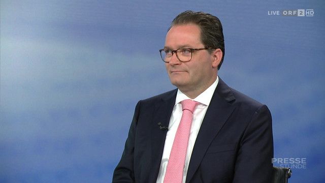 Pressestunde: mit Norbert Totschnig, Klima- und Umweltminister, ÖVP