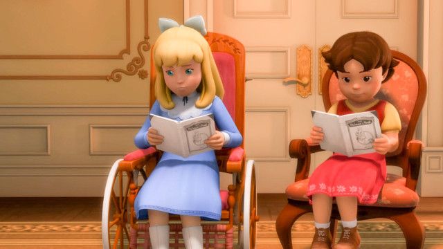 Heidi 3D: Heidi soll lesen lernen