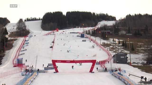 Skiweltcup-Finale: Riesenslalom der Damen Lillehammer - 1. Durchgang