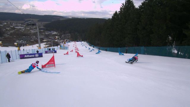 Snowboard Weltcup Parallelslalom Winterberg (in voller Länge)