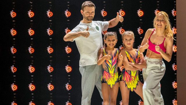 Klein gegen groß: Kathrin und Vadim im Doppelrad-Duell