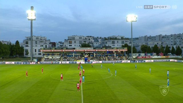 Fußball 2. Liga: FAC Wien - SKN St. Pölten