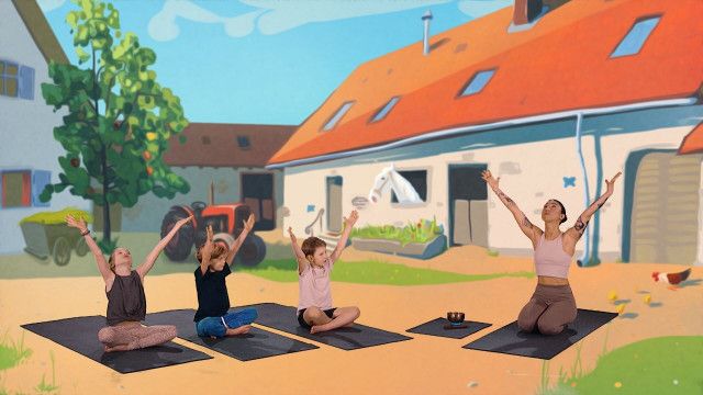 Yoga Kids: Bauernhof 1