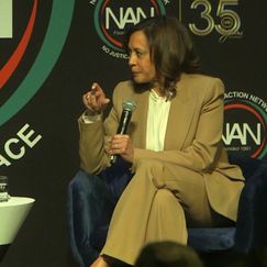 Kamala Harris bei Klimakonferenz in Wien