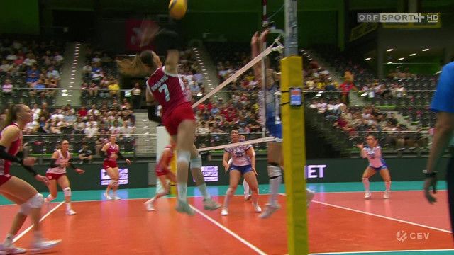 Volleyball EM-Qualifikation Damen 2028: Österreich - Island, Highlights
