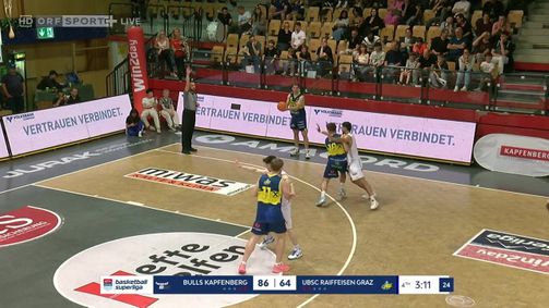Basketball: Superliga Herren Basketball: Superliga Herren Folge 79: Basketball Herren Superliga Semifinale 1: Kapfenberg - UBSC Graz