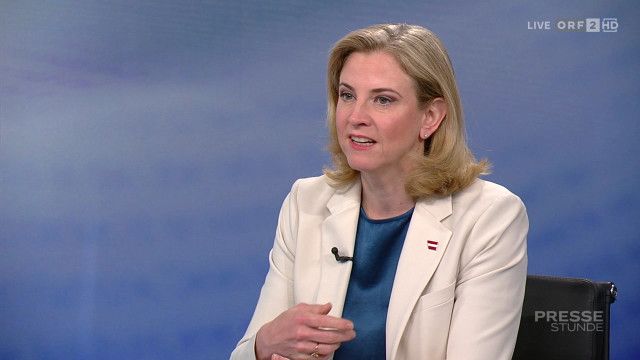 Pressestunde: mit Beate Meinl-Reisinger, Bundesministerin für europäische und internationale Angelegenheiten, NEOS