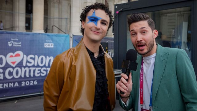 Backstage beim ESC: Unterwegs mit Cosmo & Co