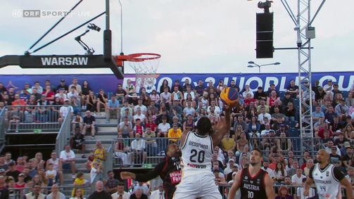 Basketball: 3x3-Weltmeisterschaft Basketball: 3x3-Weltmeisterschaft Folge 31: Basketball 3x3 WM Viertelfinale: Österreich - Deutschland