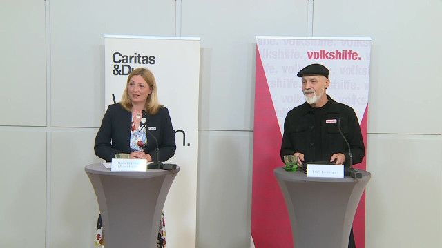 Pressekonferenz: Caritas/Volkshilfe warnen vor Belastungen für Frauen und Kinder