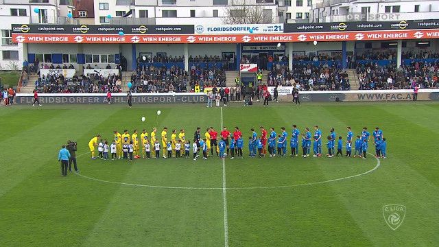 Fußball 2. Liga: FAC Wien - First Vienna 1894