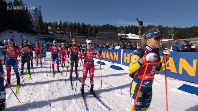 Biathlon-Weltcup Holmenkollen: Verfolgung der Damen